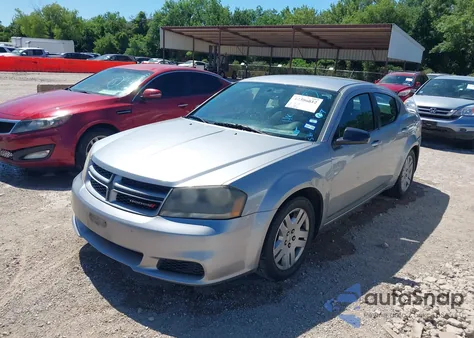 2014 Dodge Avenger Se from USA, damaged, VIN 1C3CDZAB0EN226608